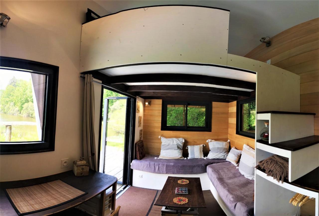 La Tiny House Terra Nostra Appartement Saint-Bazile Buitenkant foto