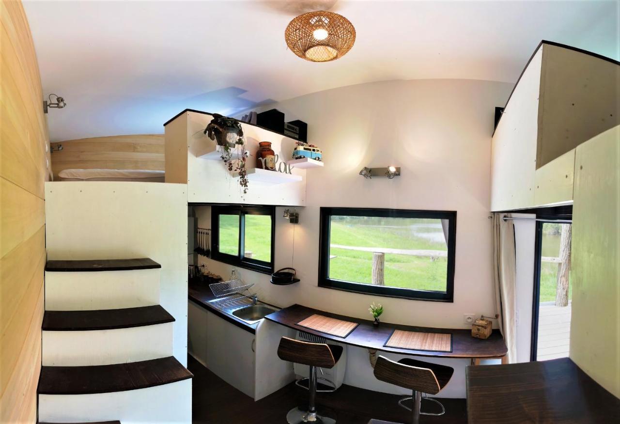 La Tiny House Terra Nostra Appartement Saint-Bazile Buitenkant foto