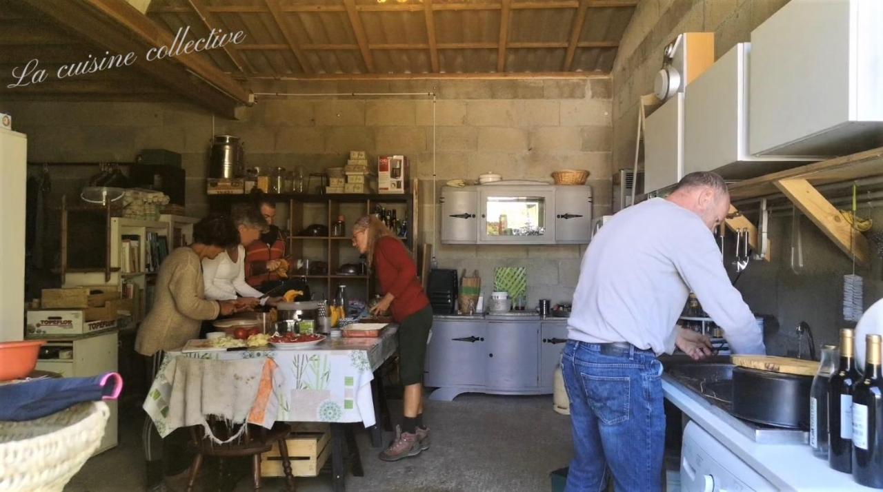 La Tiny House Terra Nostra Appartement Saint-Bazile Buitenkant foto