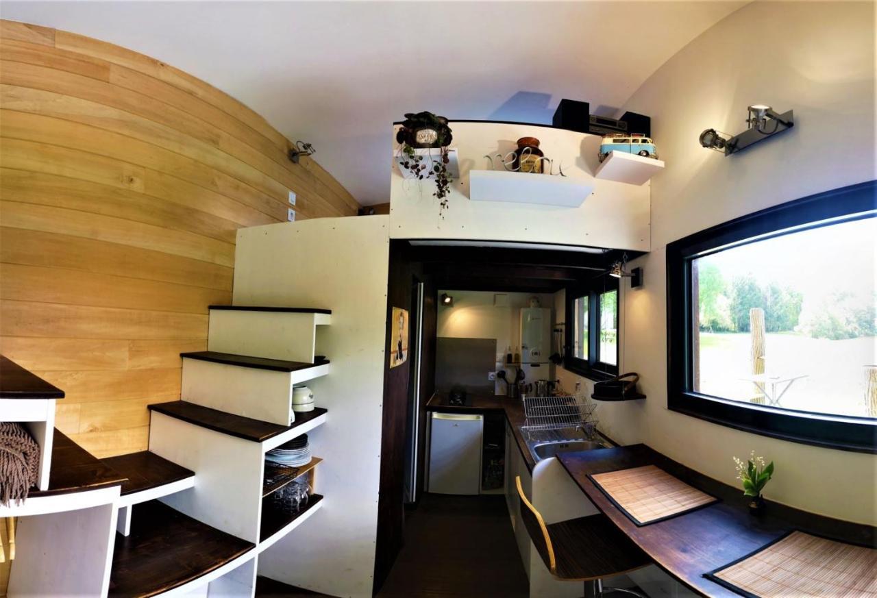 La Tiny House Terra Nostra Appartement Saint-Bazile Buitenkant foto